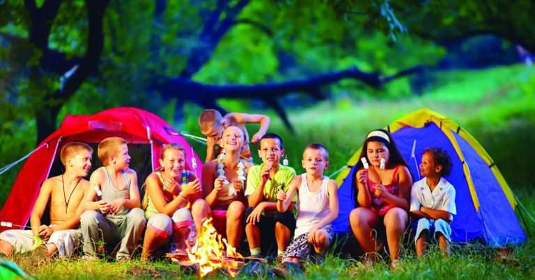 Camping with kids