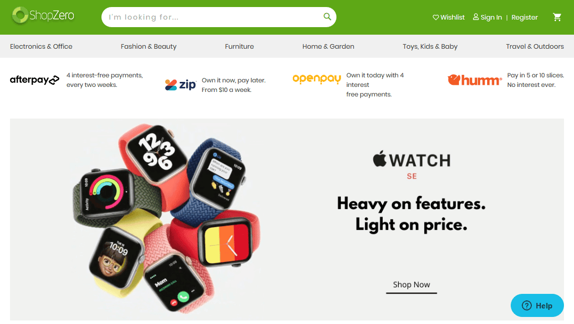 Australian Online Shopping Sites | Shop Zero | Beanstalk Mums