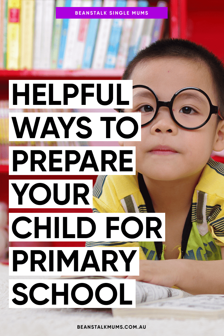 Prepare primary school | Beanstalk Single Mums Pinterest