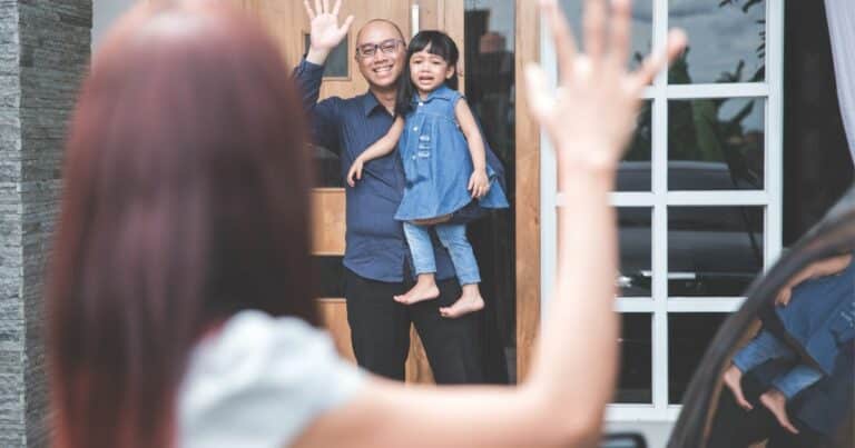 single mum separation anxiety