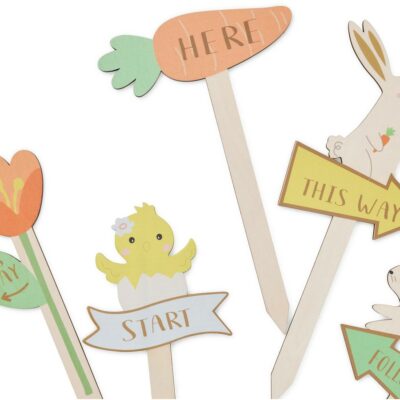 Easter Egg Hunt Wood Signs