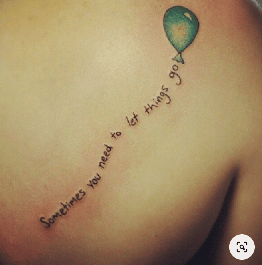 Sometimes you need to let things go