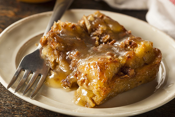 Slow Cooker Bread and Butter Pudding