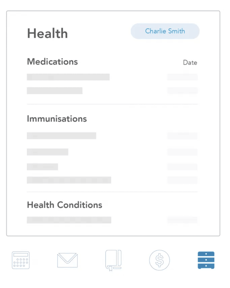 Our Family Wizard info bank