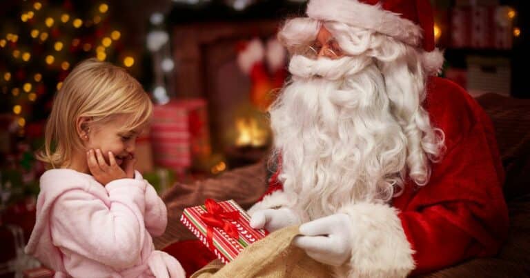santa knows mum dad divorced