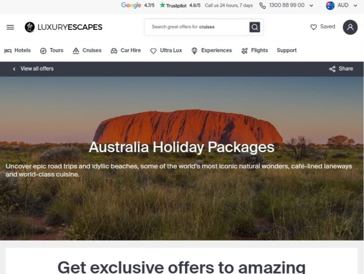 Luxury Escapes | Best holiday deals