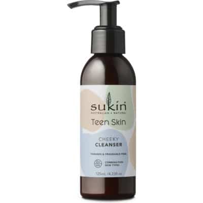Sukin Teen Skin Cheeky Cleanser Combination Skin Types 125ml