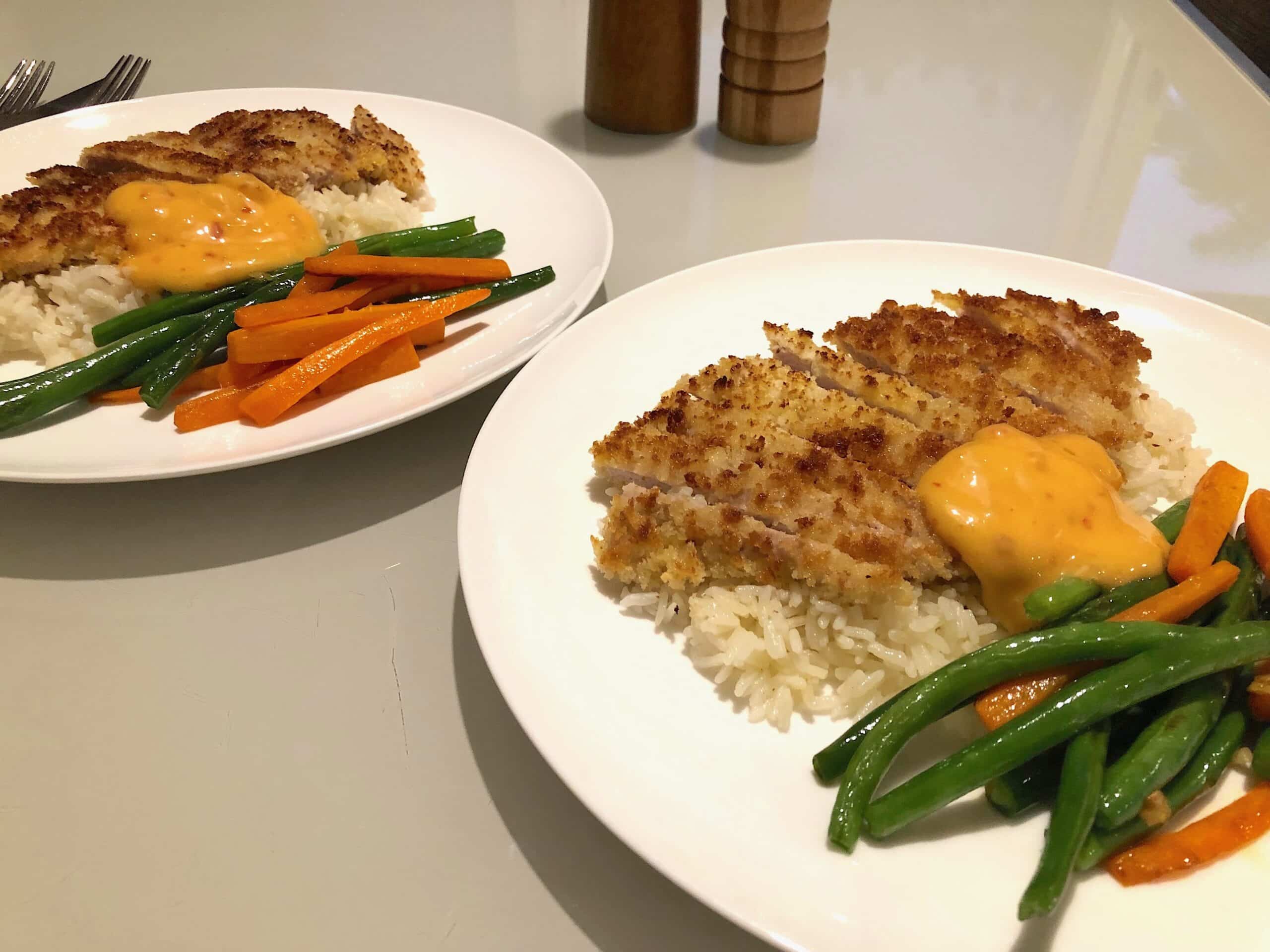Pork schnitzel