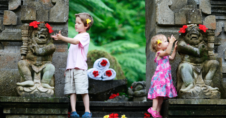 Bali is great for kids