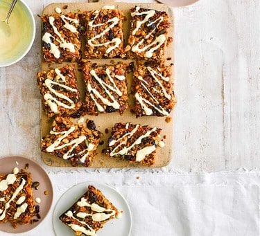 Carrot Cake Fridge Flapjacks