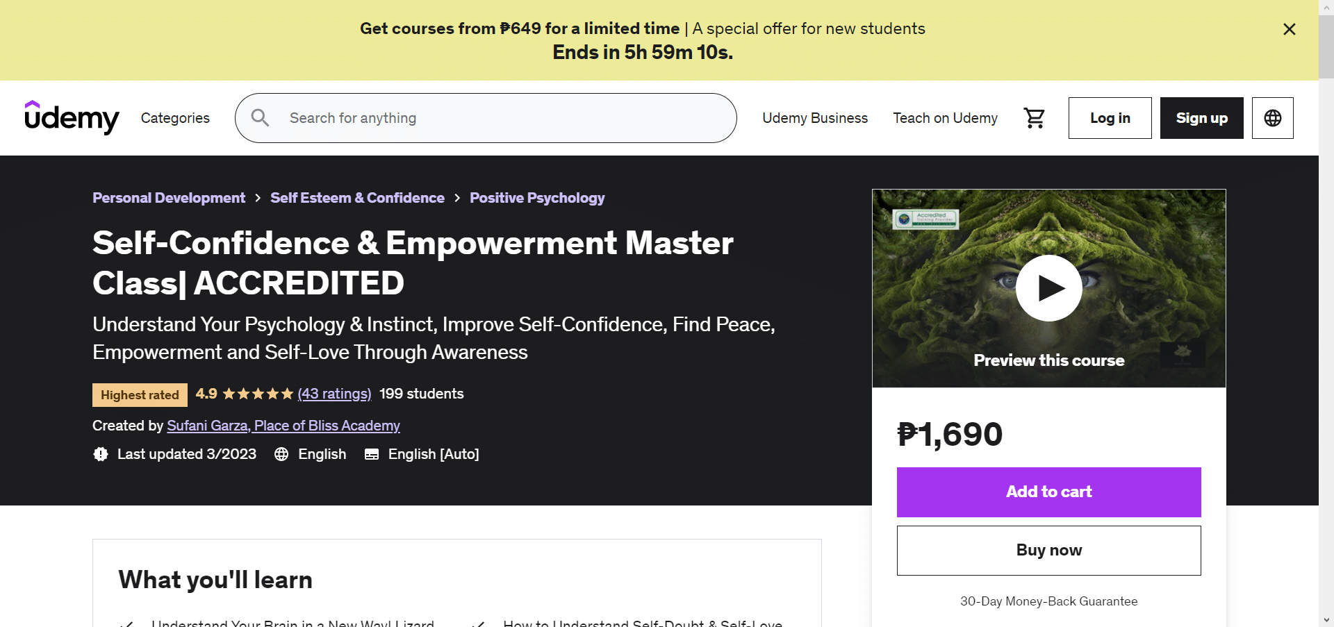 Udemy | Treat yourself this Mother's Day