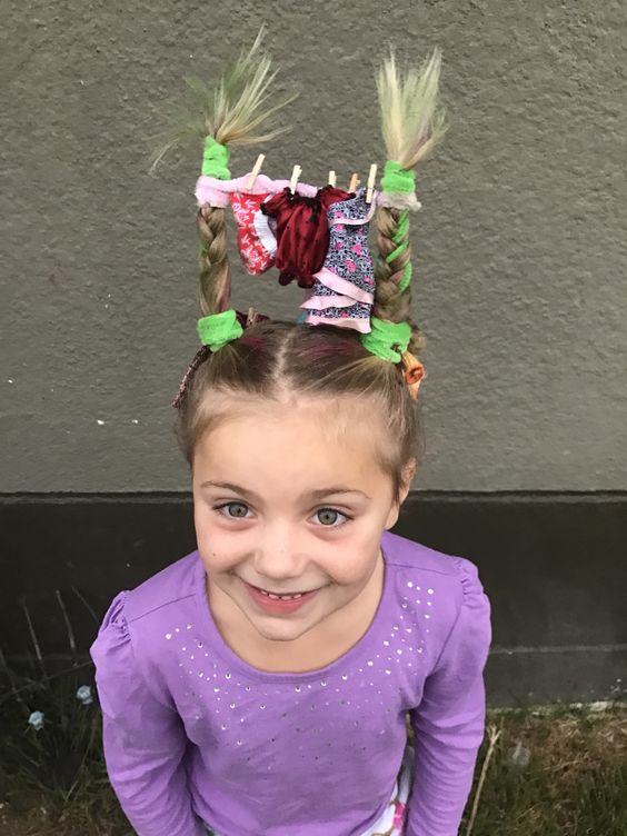 Clothesline | Ideas for crazy hair day