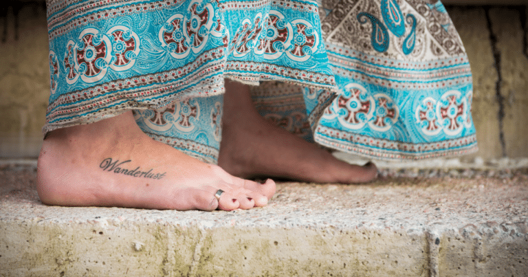 Foot tattoos for females