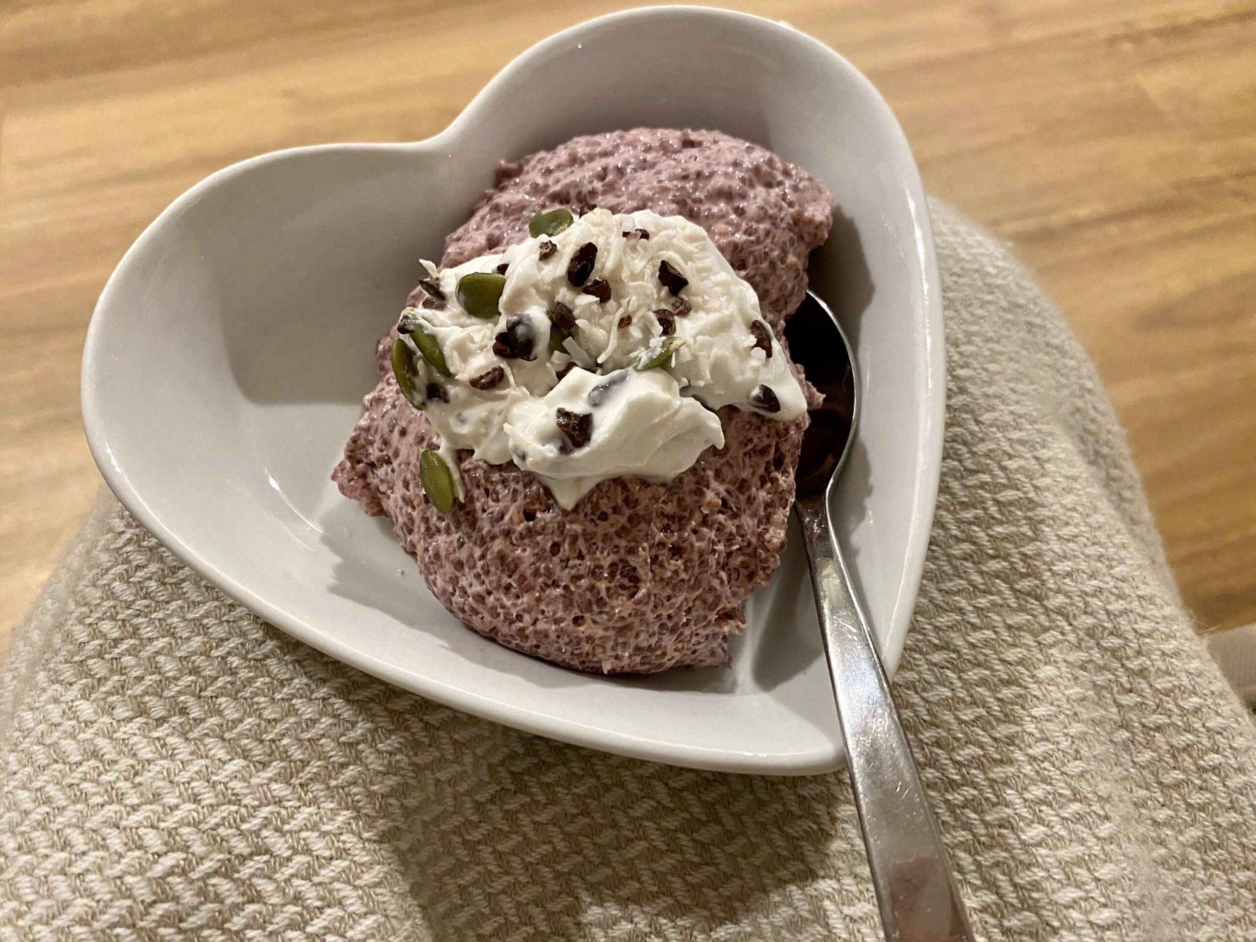 Ruby Sunrise Chia Pudding