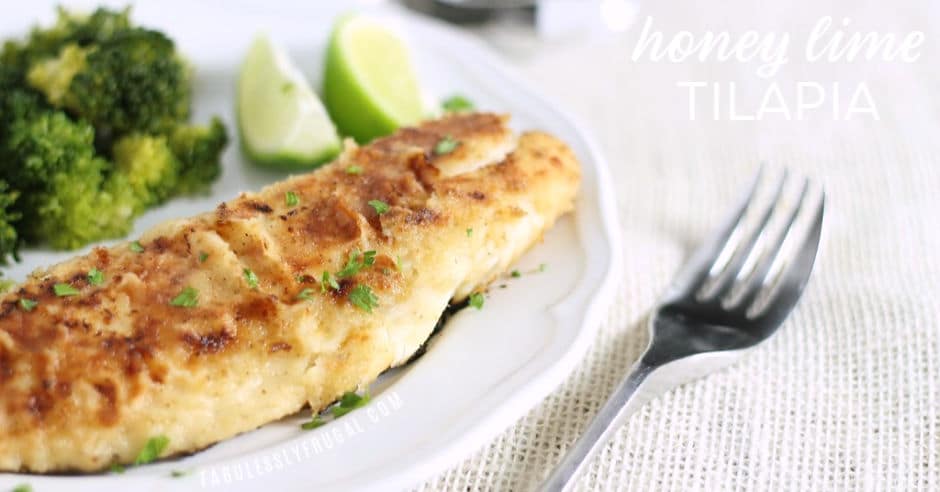 
Skillet Honey Lime Tilapia