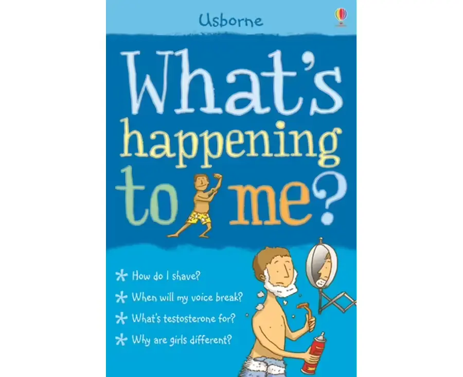 What's Happening to Me? teach young boys about puberty