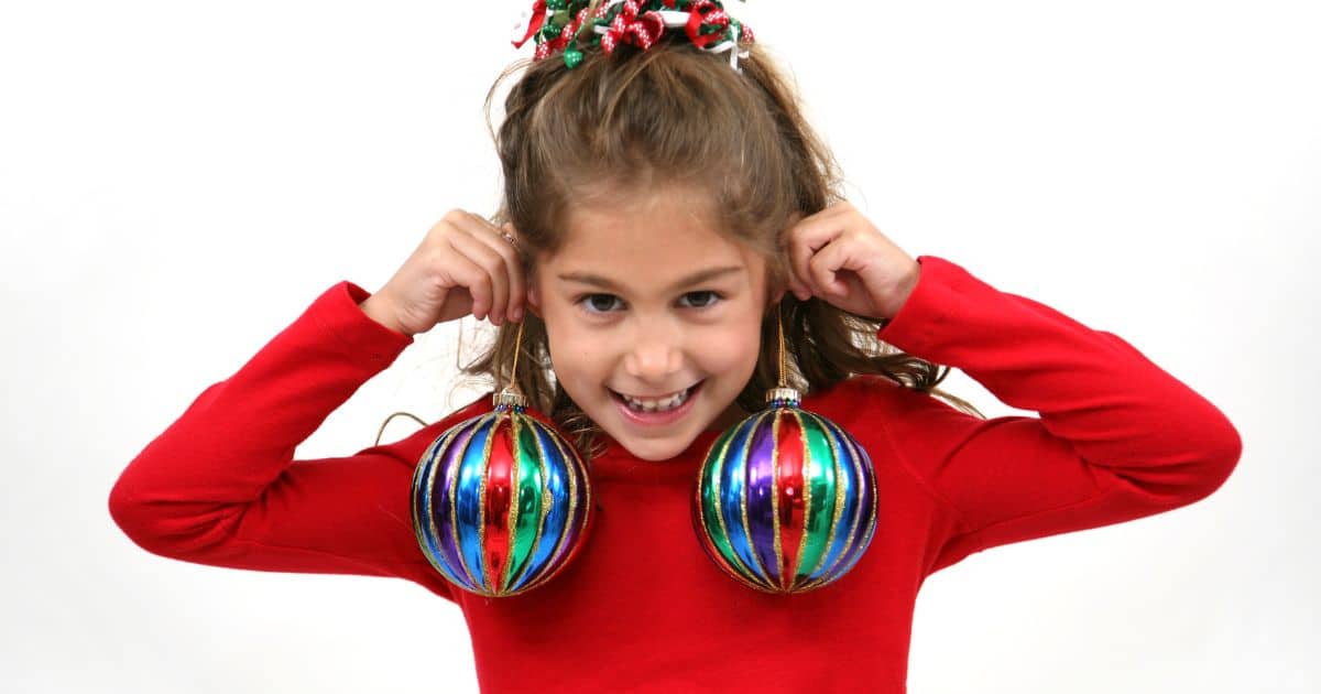 Christmas earrings - Beanstalk Mums Christmas earrings