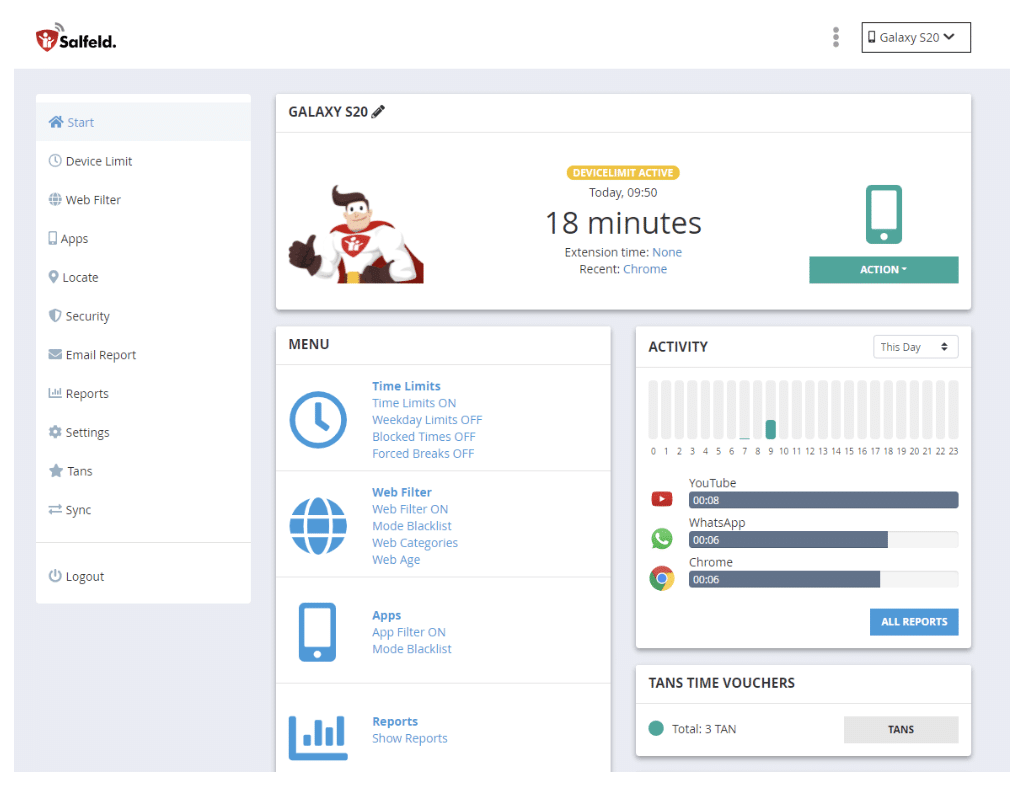Child Control By Salfeld