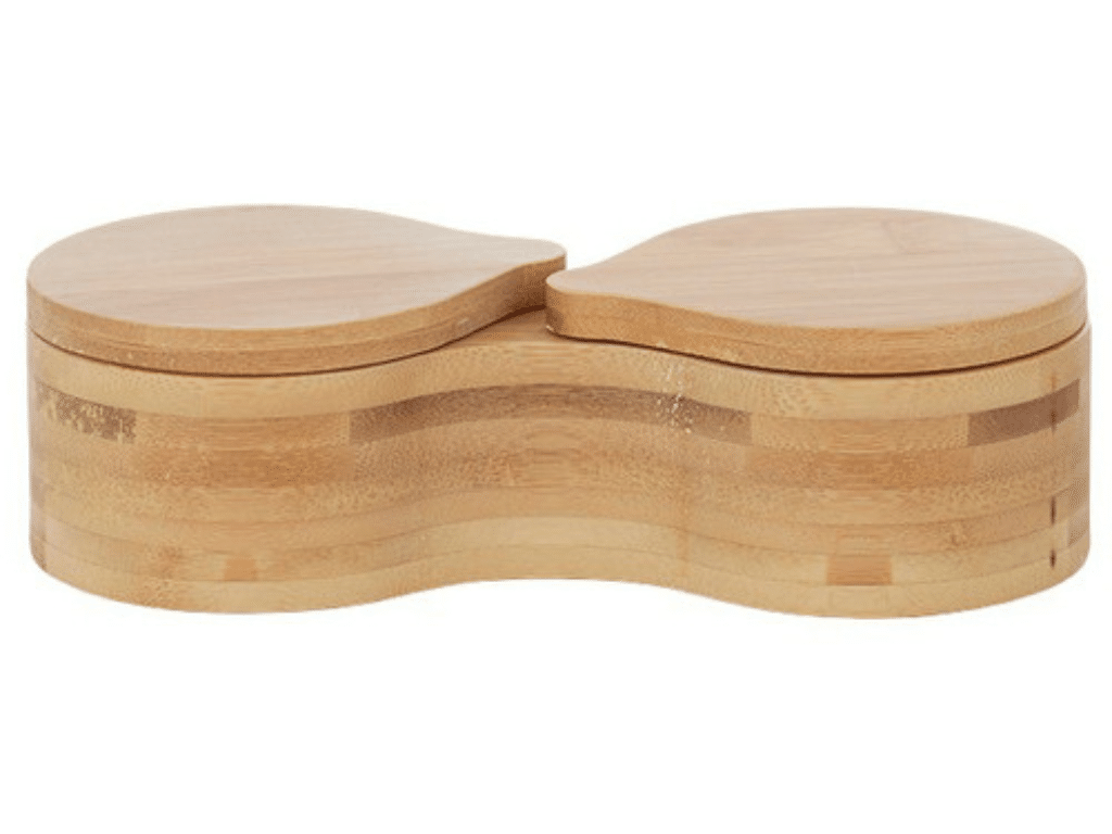 Salt and pepper pots or grinders