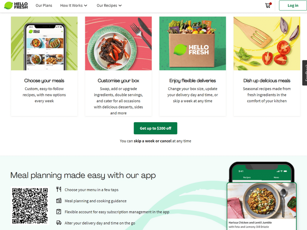 Hello Fresh meal kits | Mothers Day 2024