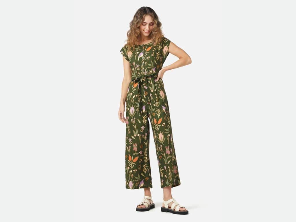 Enid floral jumpsuit