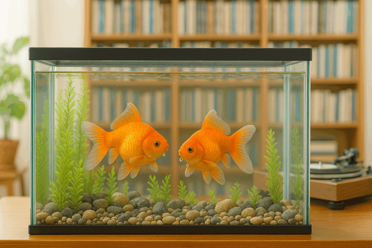 goldfish | best low-maintenance pets