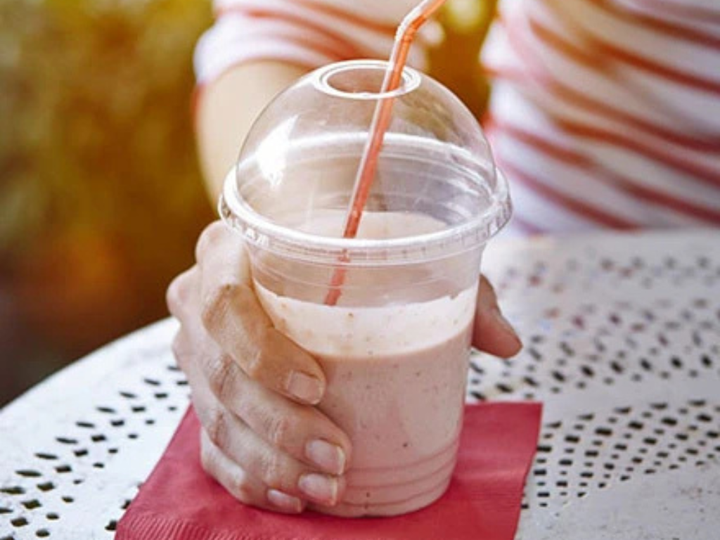 Avocado and Strawberry Smoothie Women's Health Month