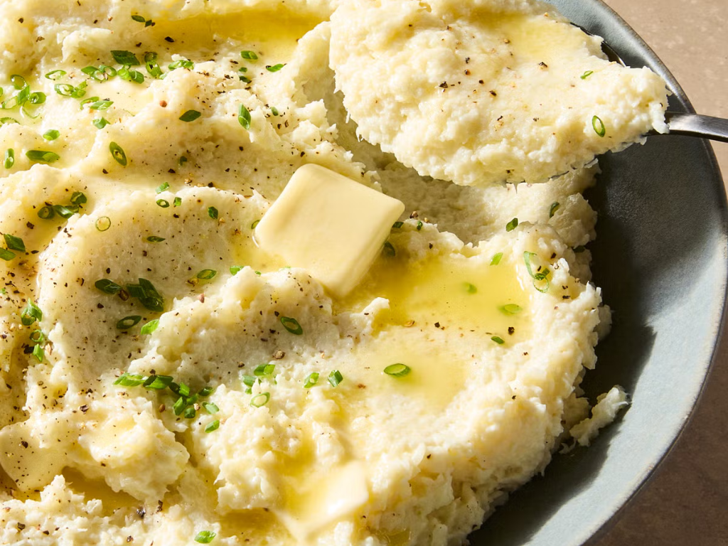 Mashed Cauliflower Women's Health Month