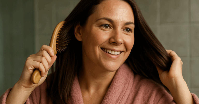 Postpartum hair loss